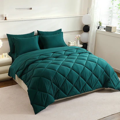 5pcs/7pcs Bedding Sets - Comforter ,Flat Sheet ,Fitted Sheet and Pillowcases