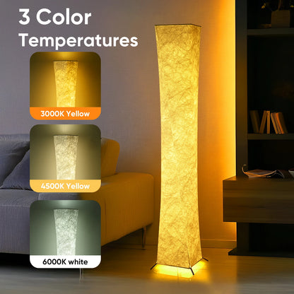 52" Simple Design Light 3000K LED with Tyvek Fabric Shade