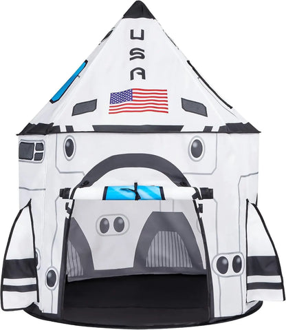 Spaceship Pop up Play Tent for Kids, Indoor Outdoor Playhouse