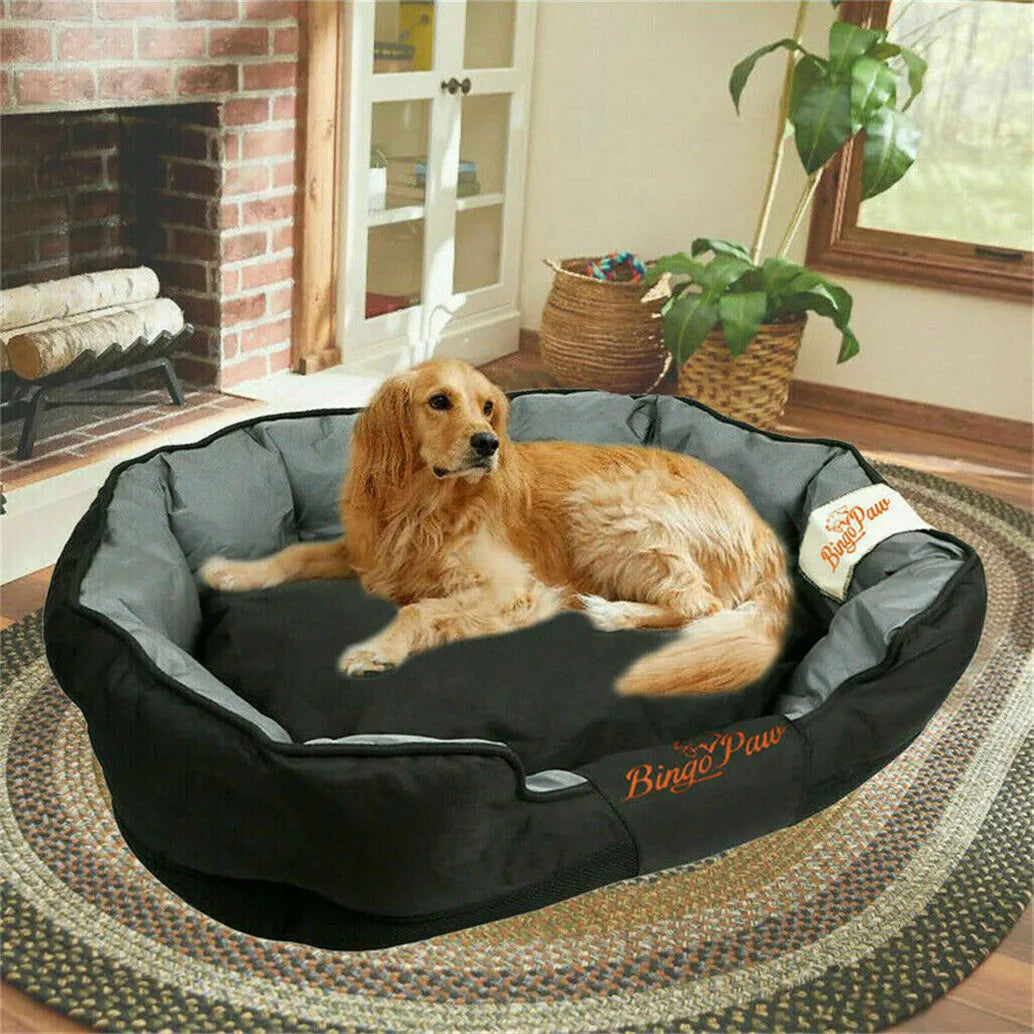 XXL XL Large Orthopedic Sofa Dog Bed, Waterproof, Washable Removable Cushion