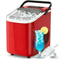 Countertop Ice Maker with Handle, Portable Self-Cleaning