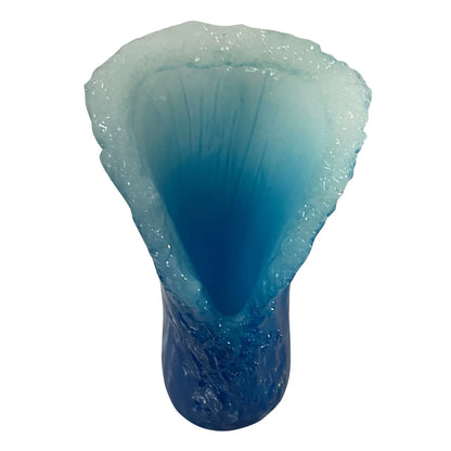 Sea Wave Resin Vase