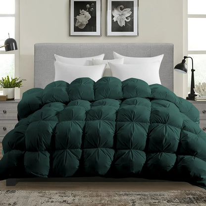 Luxurious All-Season Goose Down Feather Comforter, Duvet Insert