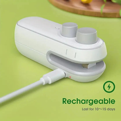 Mini Heat Sealing Machine for Bags, Handheld Food Packaging