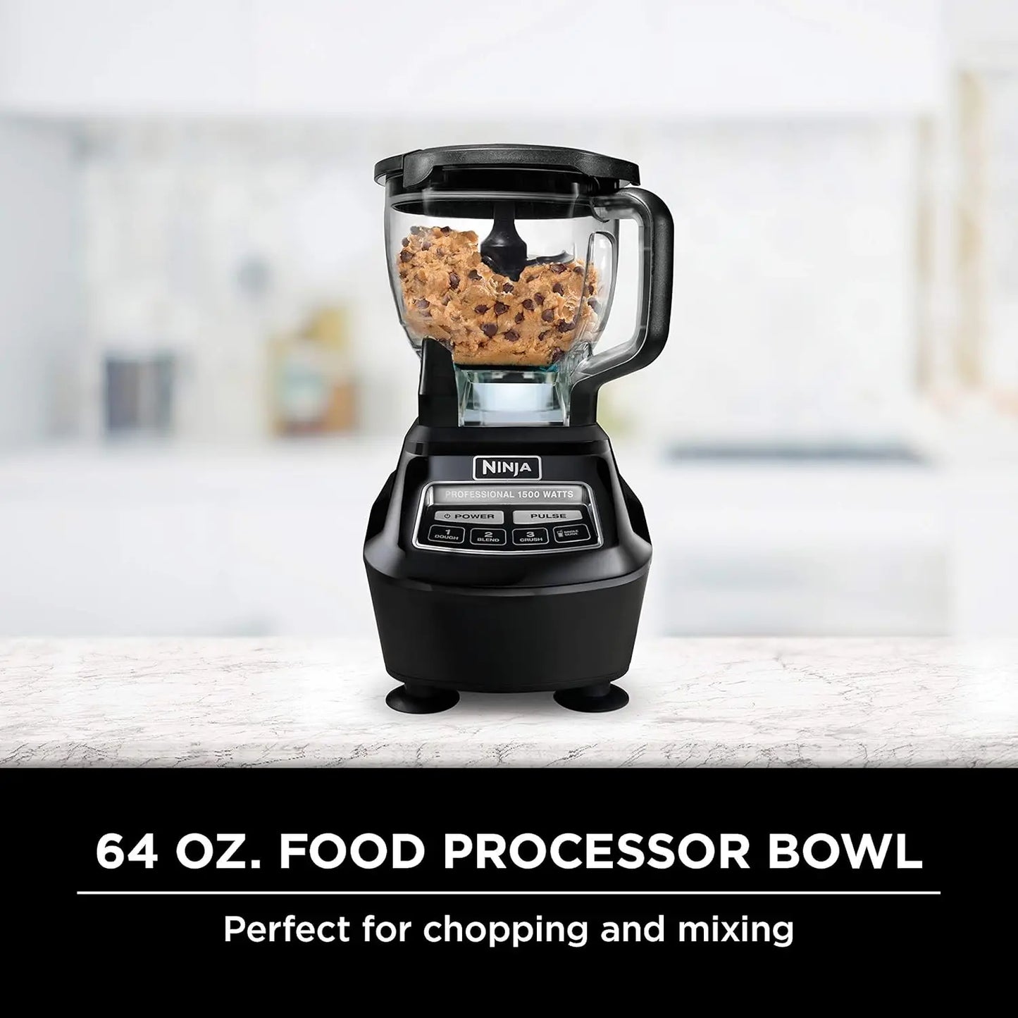 72 oz Blender, 8-Cup Food Processor, To-Go Cups - Ice Crushing & More