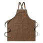 Canvas Apron, Unisex ,for Cooking, Grill, Restaurant, Cafe & Beauty Studio Use