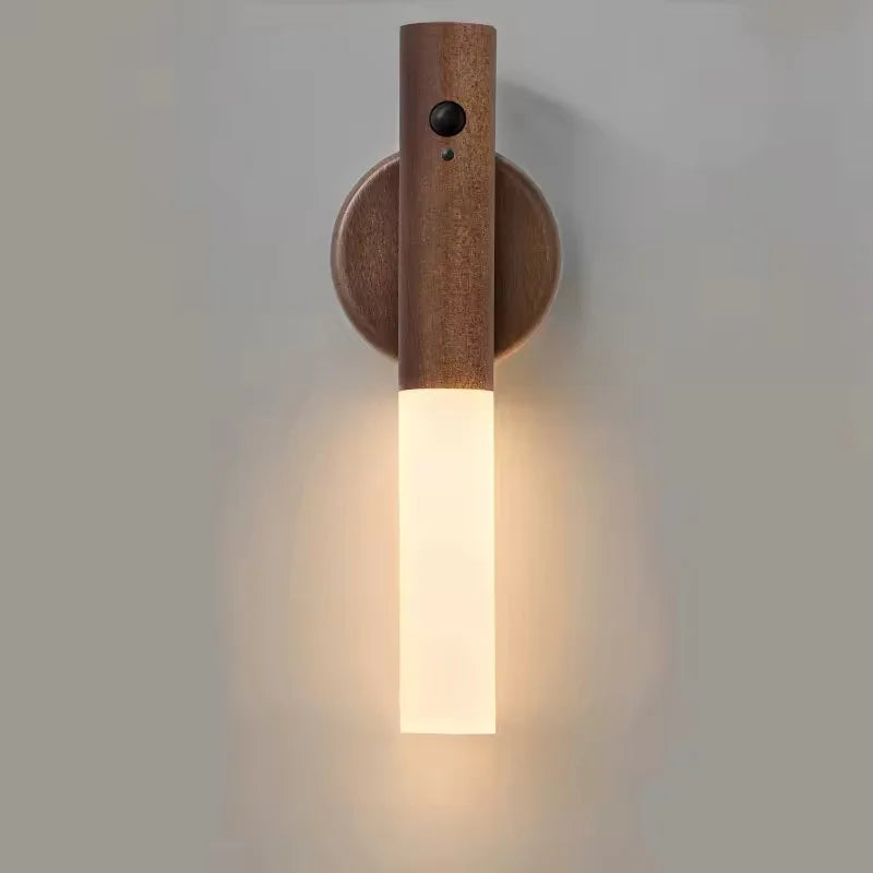 Portable LED Sensor Night Light, Usb Power Charging Indoor Wall Lamp for Living Room Stairs Porch