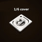 Square pot Kitchen Pans, 304 stainless steel 1/9 1/6 1/4 1/3 Food Chafing pans, Buffet Containers Lid 0.7 mm