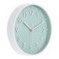 8 Inch 3D Quartz Wall Clock , Battery Operated Silent Non-Ticking
