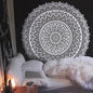 Polyester Mandala Print Tapestry Wall Hanging