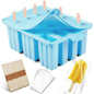 Popsicles Molds, Bpa-free Food Grade Maker With 50 Popsicle Sticks 50 Popsicle Bags