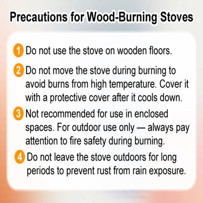 19 Inch Smokeless Fire Pit for Outdoor Wood Burning,  Portable 304, Perforated  Fireplace