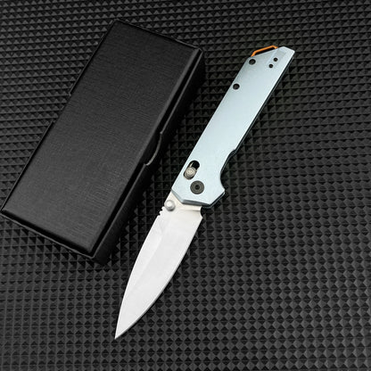 Lightweight Camping Folding Knife, Premium 440C Blade with Carbon Fiber Handle, Versatile Outdoor Gear