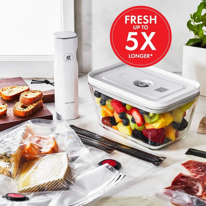 Vacuum Sealer Machine Starter Set with Airtight Glass Food Storage Container