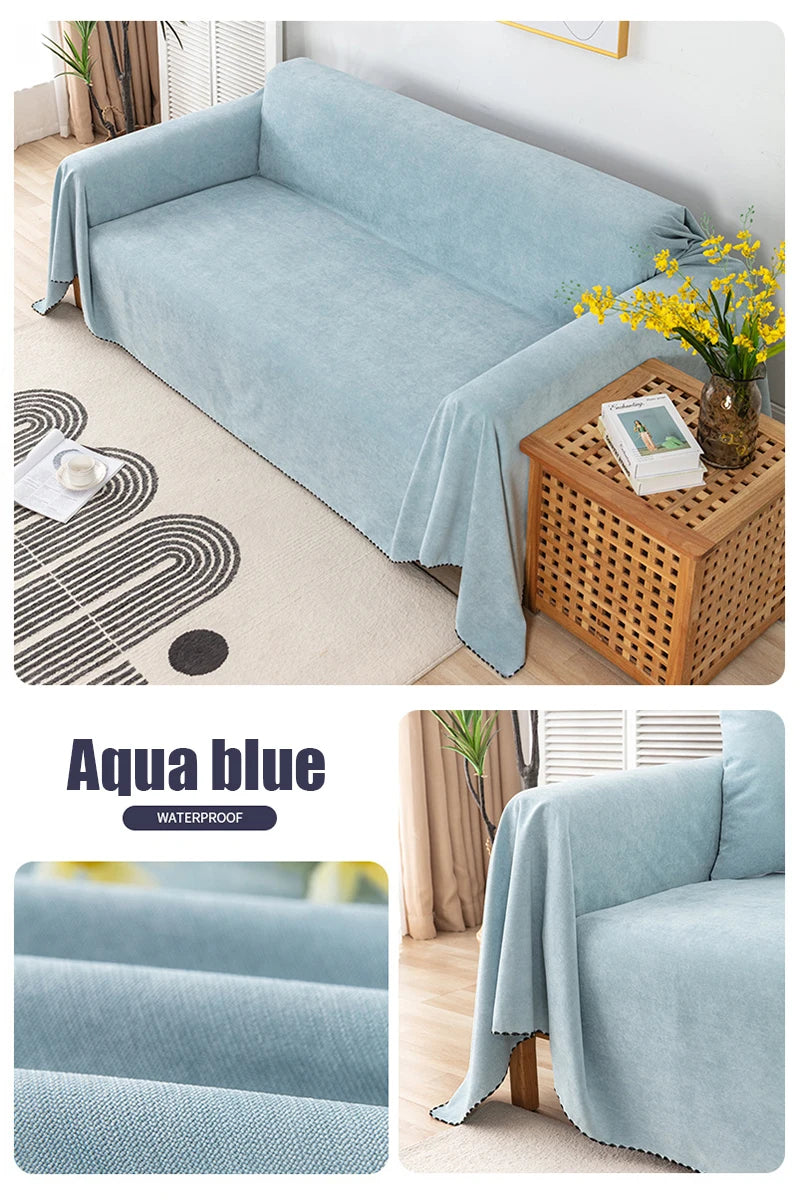 Waterproof Sofa Blanket, Durable Fabric Dust-proof Anti-scratch