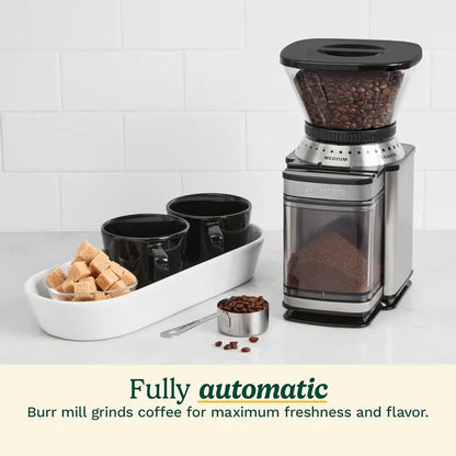 Electric One-Touch Automatic Burr Coffee Grinder with 18-Position Grind Selector