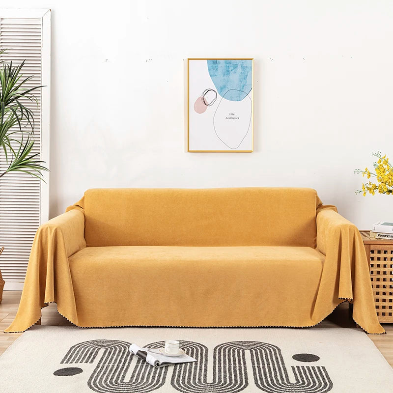 Waterproof Sofa Blanket, Durable Fabric Dust-proof Anti-scratch