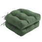 Outdoor Chair Cushions Set of 2, with Ties, 19x19+5” Tufted , Waterproof