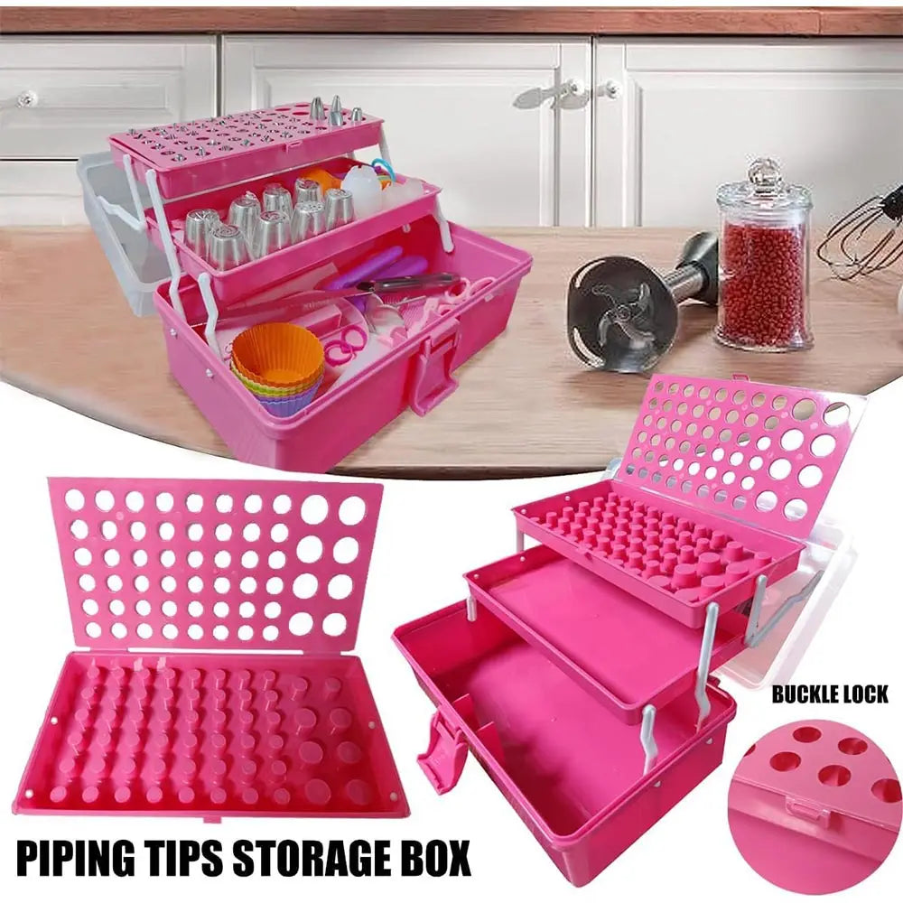 359pcs Cake Decorating Supplies Set, with 66 Tips, Piping Bags and Beginner Set