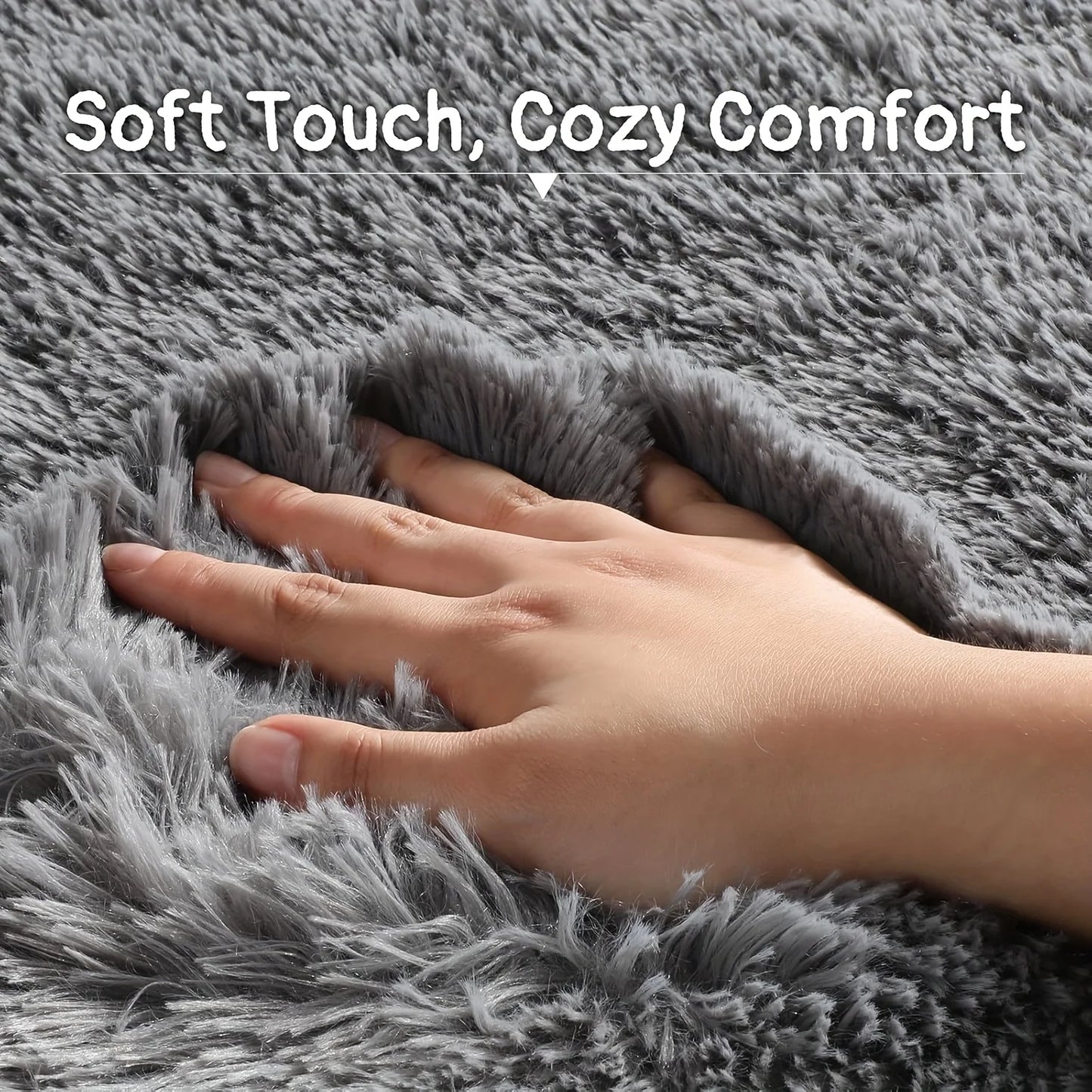 1pc Super Large Luxury, Modern, Machine Washable 8X10 Feet Area Rug for Living Room, Bedroom
