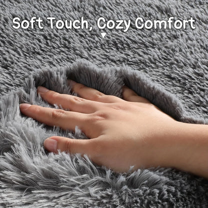 1pc Super Large Luxury, Modern, Machine Washable 8X10 Feet Area Rug for Living Room, Bedroom