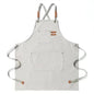 Canvas Apron, Unisex ,for Cooking, Grill, Restaurant, Cafe & Beauty Studio Use