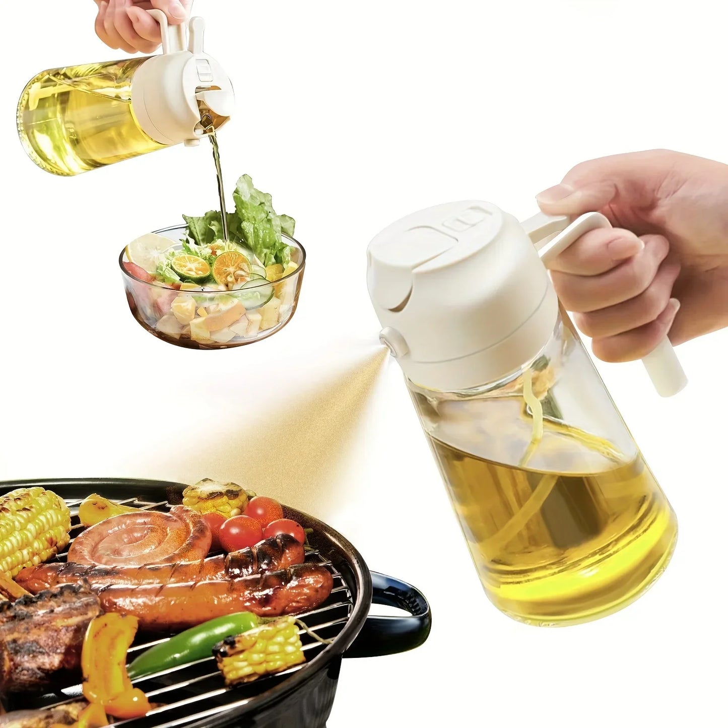Oil Spray Dispenser Bottle