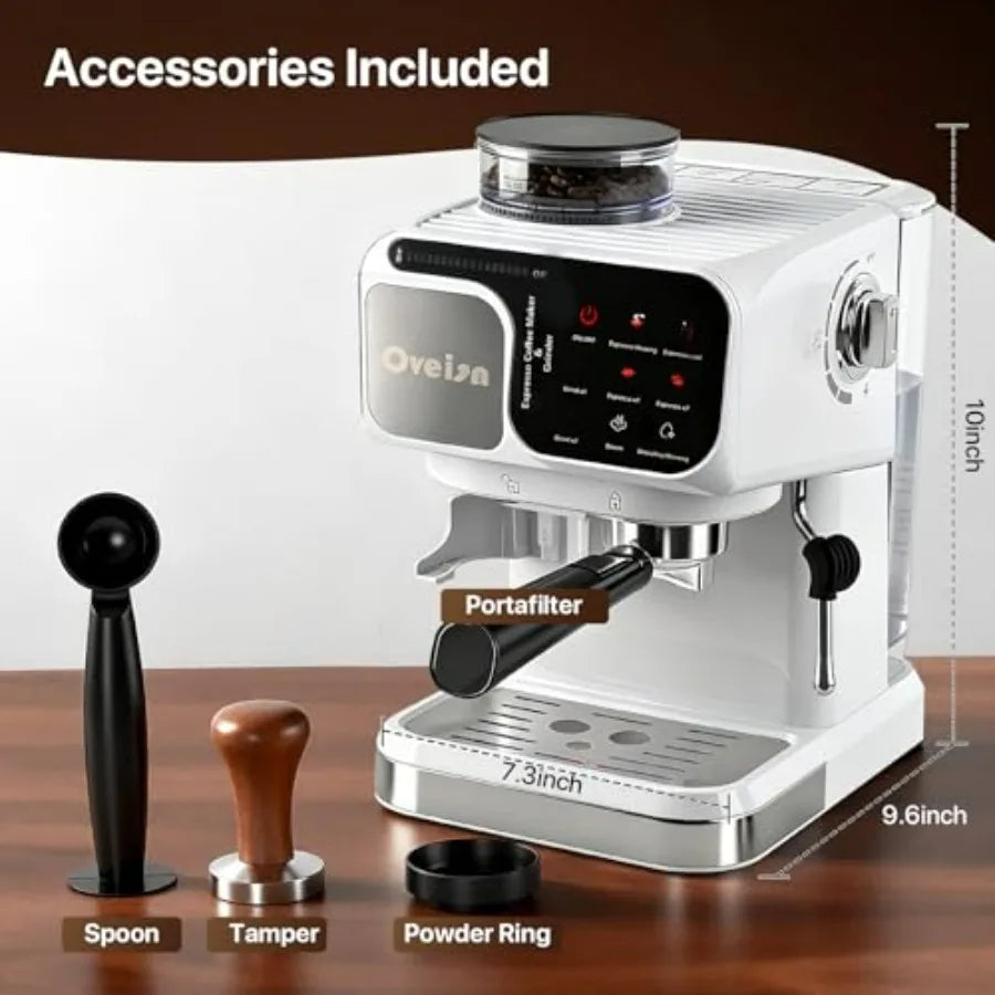 Professional Home Espresso Coffee Machine With Fast Heating for Cappuccino Latte
