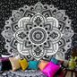 Polyester Mandala Print Tapestry Wall Hanging