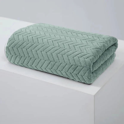 High Quality Thick Coral Velvet Bath Towels, Soft and Absorbent, Sports Beach Towels