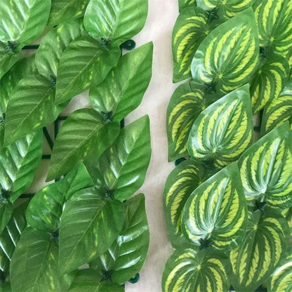 Artificial Ivy Hedge Green Leaf Fence Panels Faux Privacy Fence Screen for Home Outdoor Garden Balcony Decoration