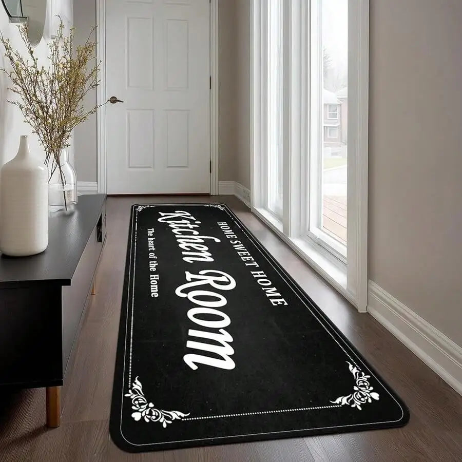 Super Soft Absorbent Machine Washable Runner Rug, Non-Slip Microfiber 20x47 Inch