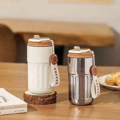 450ML Stainless Steel Thermo Water Bottle, LED Temperature Display Coffee Cup