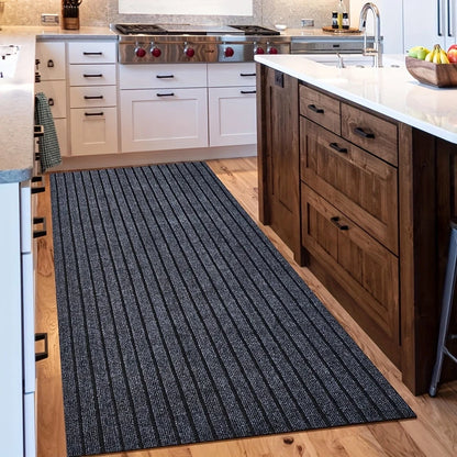 1pc (1800G/Square Meter) Runner with Rubber Backing, Non-Slip, Washable, Indoor And Outdoor