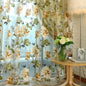 2PCS 100x200cm 3D Tulle Panel Draperies, Luxury Sheer