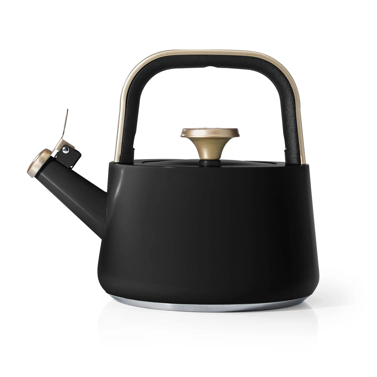 Beautiful 1.8L Ceramic Non-Stick Stovetop Tea Kettle, Sage Green by Drew Barrymore