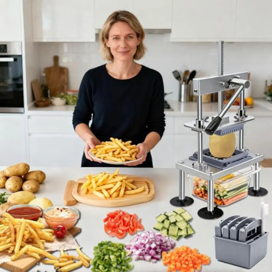 Commercial Vegetable Chopper and French Fry cutter