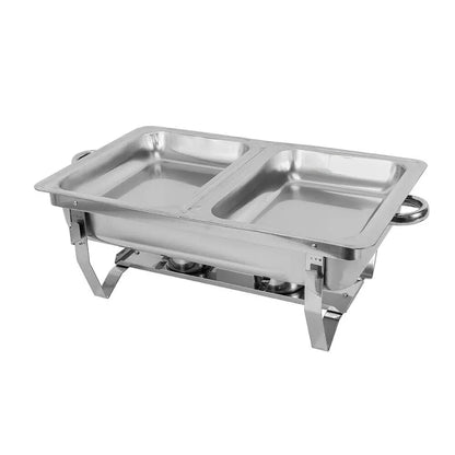 7.5L Stainless Steel Professional Chafing Dish, Food Warming Container Set for Party, Buffet, Catering