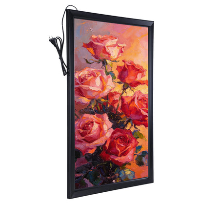 Wall Mounted LED Lightbox Frame 15.7 X 23.6in/ 23.6 X 35.4in with Dimmer Switch