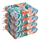 Outdoor Chair Cushions, Pack of 4, Water Resistant with Ties