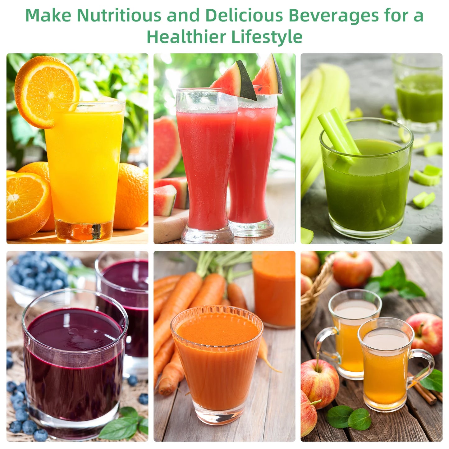 Cold Press Juicer with 78mm Feed Chute, 200W 40-65RPM Powerful Motor, Fits Whole Fruits
