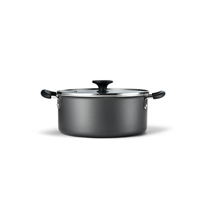 18-Piece Nonstick Cookware Set, Asphalt