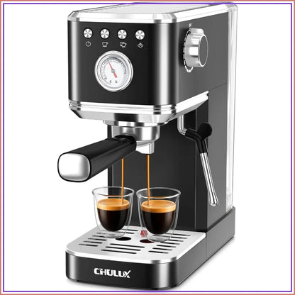 20 Bar Espresso Machine with Milk Frother,Perfect for Home Latte & Cappuccino