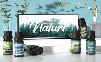 Fragrance Oils Set-Nature Theme | TOP 6 Gift Set Use For Aromatherapy, Diffuser