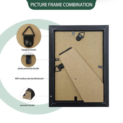 Picture Frames - Bulk Set of 30 Wood Photo Frames for 4x6 Photos