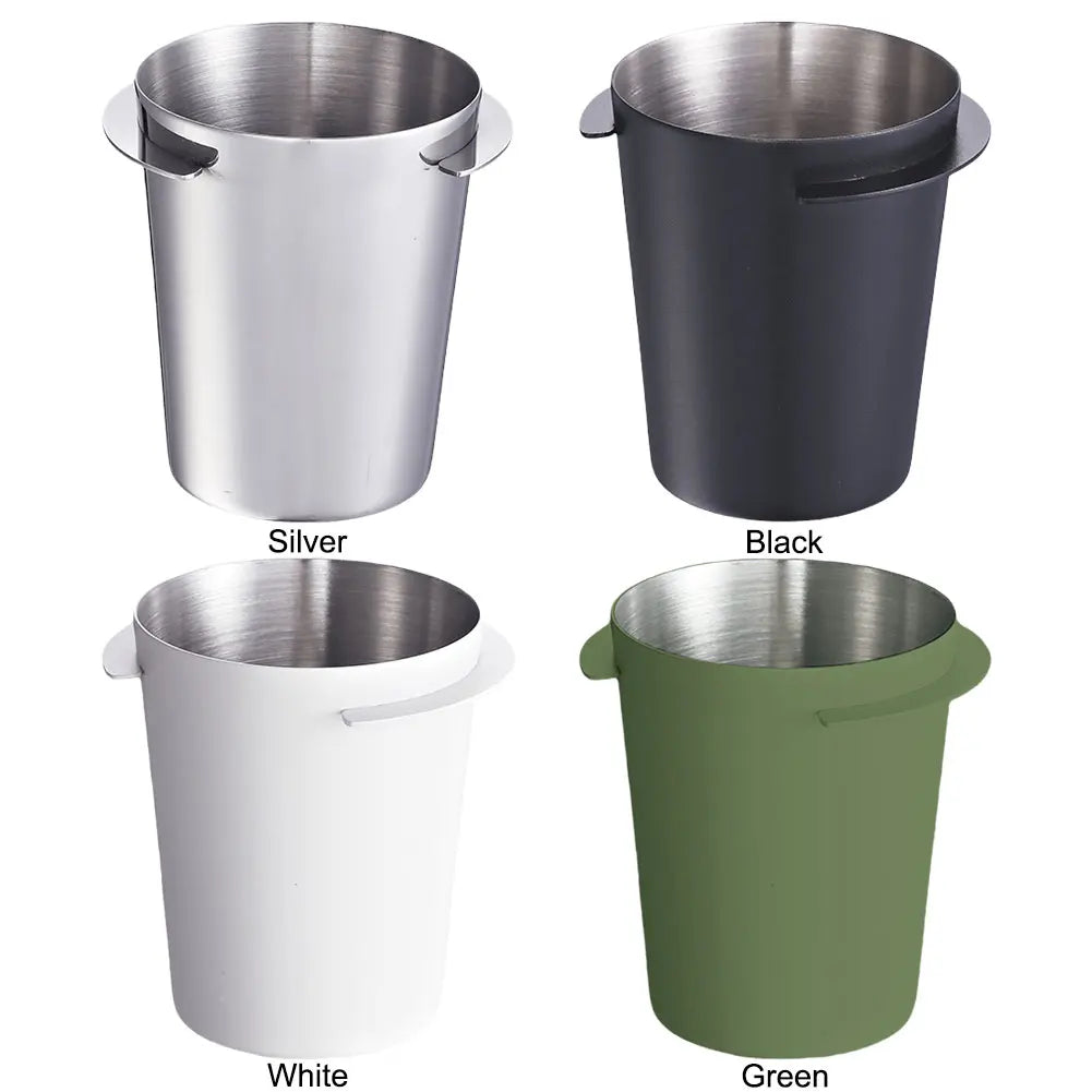 Stainless Steel Coffee Bean Measuring Cup for Espresso Machine