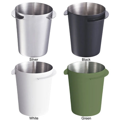 Stainless Steel Coffee Bean Measuring Cup for Espresso Machine