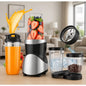 High Speed 900W Personal Blender Grinder Combo with 15 Pieces 4 Portable Cups Recipe