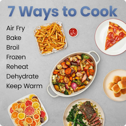 9 Qt 7-in-1 Air Fryer with Viewing Window