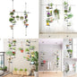 Industrial Pipe Wood Wall Shelf w Special Walnut Color
